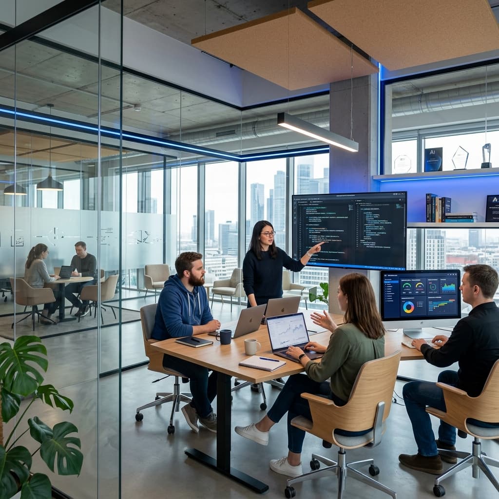 Nuestro equipo colaborando